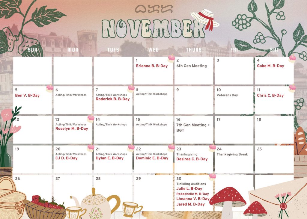 Announcement Calendar Cal Poly Pomona Barkada